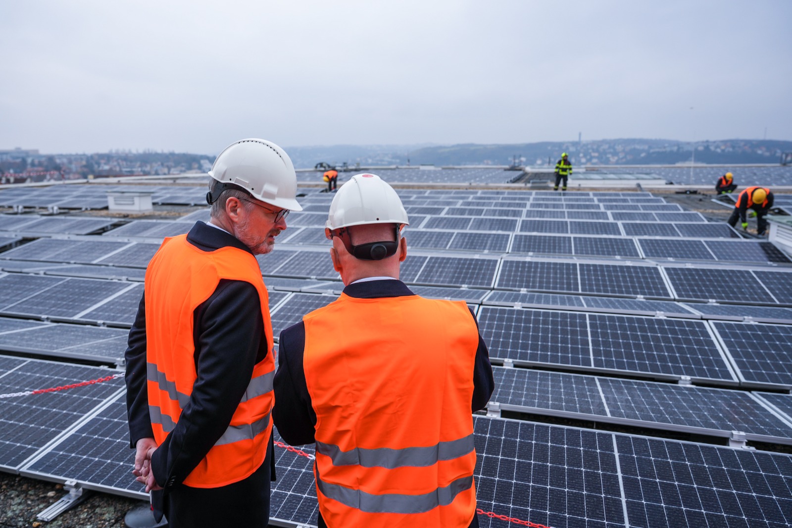 The Largest Photovoltaic Power Plant in the Centre of Prague Is Now in