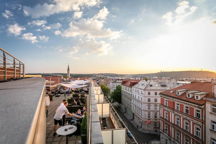 Glass Bar - Rooftop bar in Prague